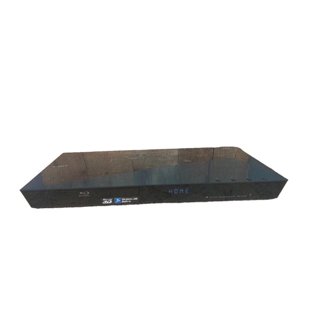 Sony BDP-S5100 Blu-ray Player, 3D, Built-in Wi-Fi LAN, Black, No Remote, Works